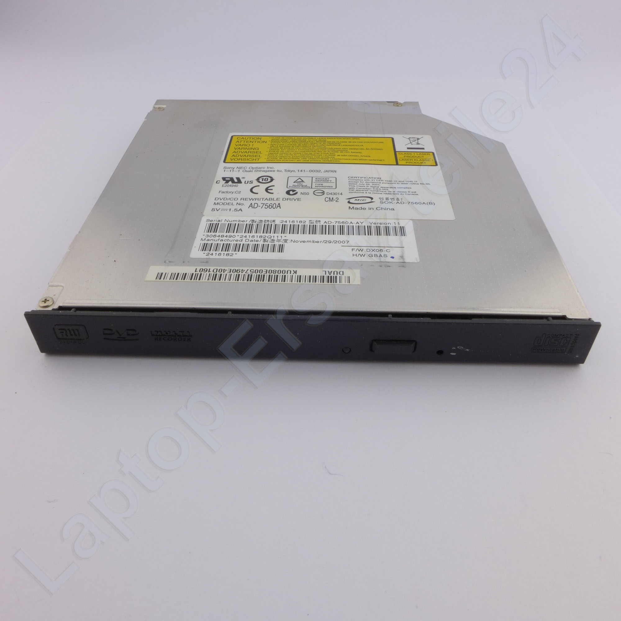 Acer Aspire 5520 Cd Drive Missing